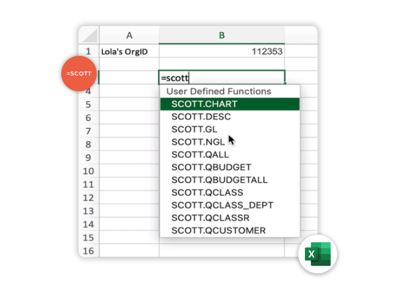 Custom Excel functions