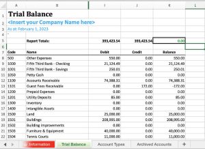 excel financial data spreadsheet 