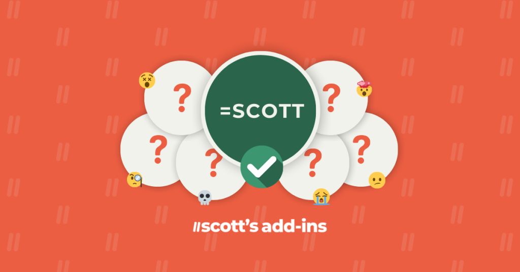 image showing Scott's add-ins as a solution for financial reporting software issues